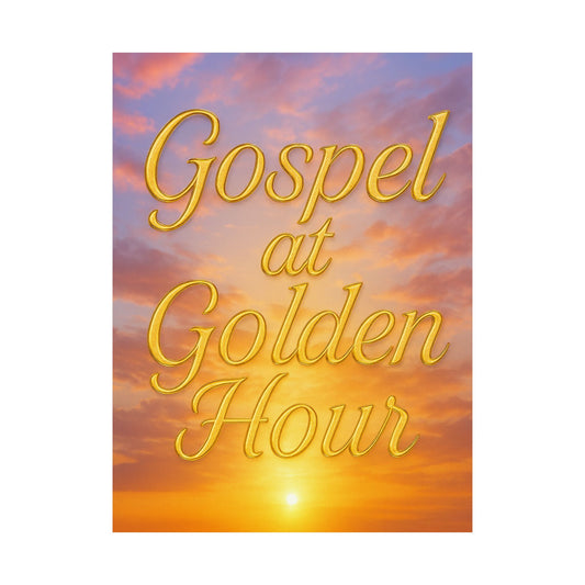 "Gospel at Golden Hour" Christian Wall Art