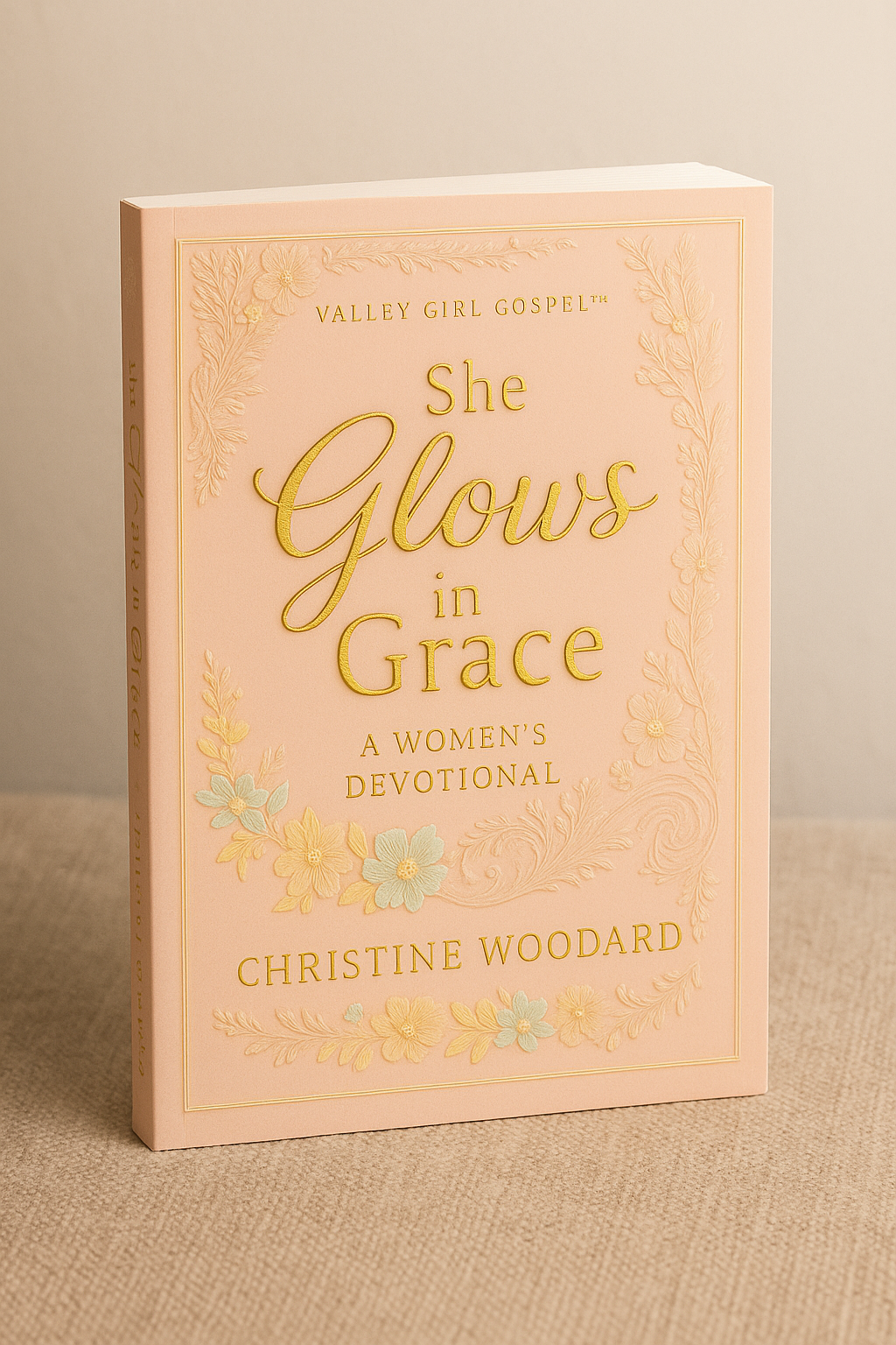 She Glows in Grace© Paperback Devotional for women