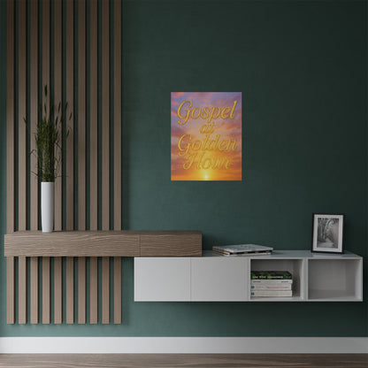 "Gospel at Golden Hour" Christian Wall Art