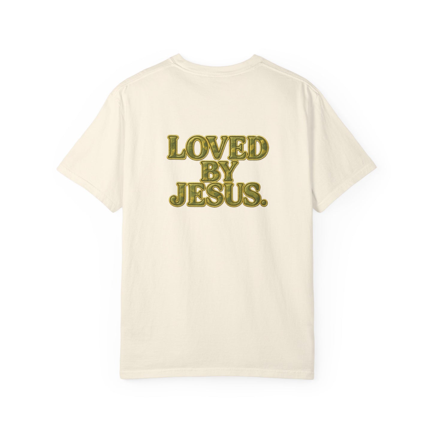 "Loved by Jesus" Camo Luxe© Tee