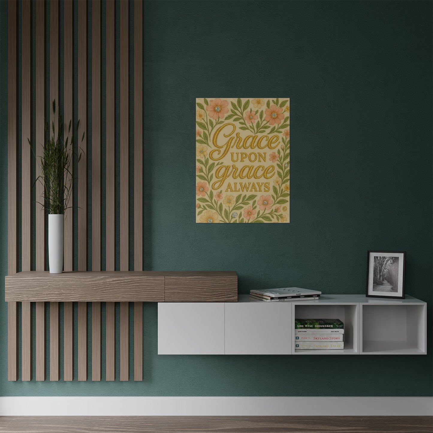 "Grace Upon Grace" Christian Wall Art