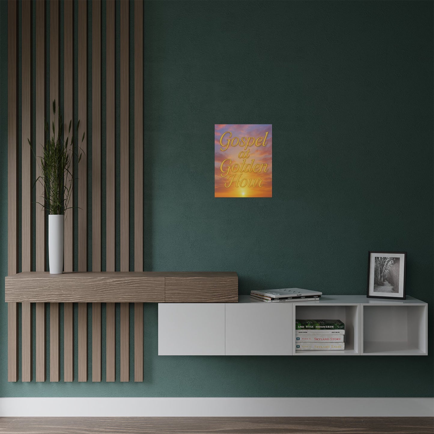 "Gospel at Golden Hour" Christian Wall Art