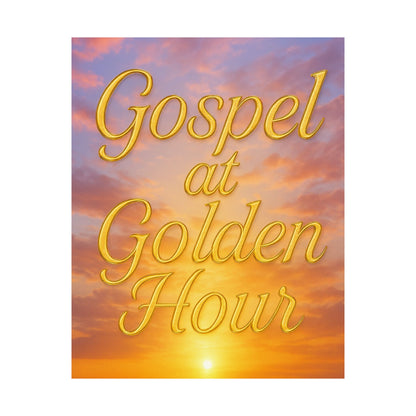 "Gospel at Golden Hour" Christian Wall Art