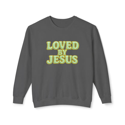 "Loved by Jesus" Mint Luxe© Comfort Colors Crewneck