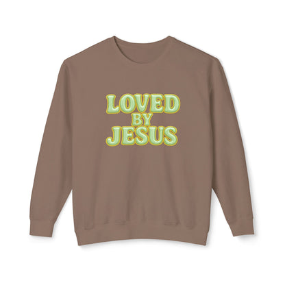 "Loved by Jesus" Mint Luxe© Comfort Colors Crewneck