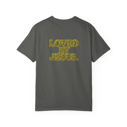 "Loved by Jesus" Camo Luxe© Tee
