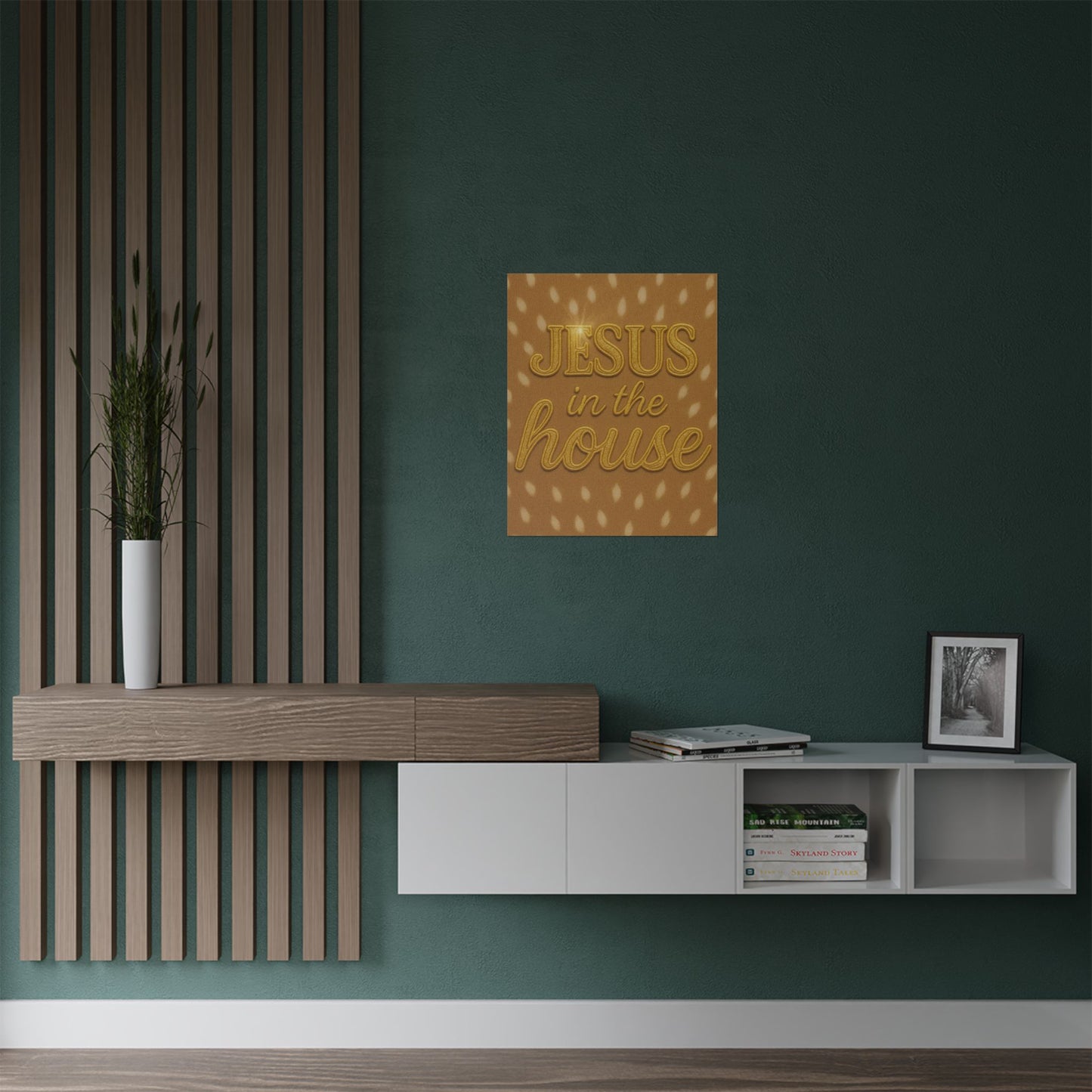 "Jesus in the House" Christian Wall Art