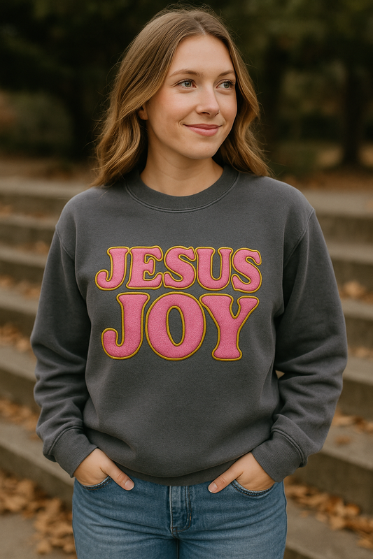 "Jesus Joy" Comfort Colors Crewneck